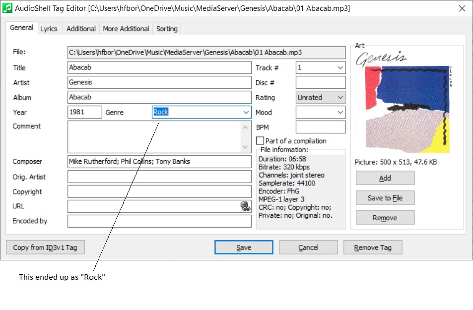 AudioShell Tag Display, Genesis, Abacab.jpg